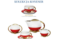 porcelana, porcelana chodziez, porcelana mielw, serwis porcelanowy, talerz, filianka, zastawa stoowa